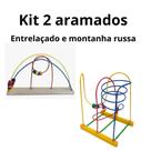 Kit Pedagógico Aramado Montanha Russa + Entrelaçado