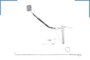 Kit Pedal De Freio Fan 160 (para Descombinar O Combi Brake)