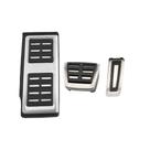 Kit Pedaleira Vw Nivus Polo Virtus T-cross Up Cambio Automático