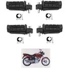 Kit Pedaleiras Completa Honda Titan 150 Sport Até 2008