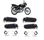 Kit Pedaleiras Dianteira / Traseira Honda Cbx 200 Strada BR-332 BR-333
