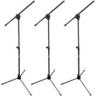 Kit Pedestal para Microfone Saty SMG-10 Cor:SMG10-3UNI