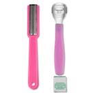 Kit Pedicure Removedor de Calos + Lixa Ralixa + 4 Lâminas