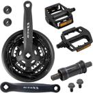 Kit Pedivela Triplo + Pedal Alumínio + Mov. central 34.7 Kit Pedivela Triplo + Pedal Alumínio + Mov. central 34.7