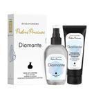 Kit Pedras Preciosas Diamante (Body Splash 100ml + Body Lotion 100ml) - Água de Cheiro