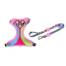 Kit Peitoral Air Meninas Super Poderosas Ajustável para Cães FreeFaro