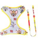 Kit Peitoral Air Tom e Jerry Ajustável para Cães FreeFaro