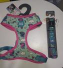 Kit peitoral com coleira feminino