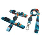 Kit Peitoral H Ajustável e Guia Reforçada para Cães Cachorros Pets Abstract