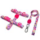 Kit Peitoral H Ajustável e Guia Reforçada para Cães Cachorros Pets Confete