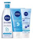 Kit Pele Normal A Seca Nivea-limpeza/demaquilante/esfoliante Kit Pele Normal A Seca Nivea-limpeza/demaquilante/esfoliante