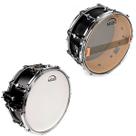 Kit peles 14 caixa bateria Uno by Evans Resposta + Genera Porosa