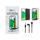 Kit Película 3D + Capa Transparente + Fone de Ouvido para Samsung Galaxy A03 CORE