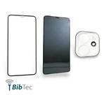 Kit Película 3D De Vidro + Película De Cerâmica Fosca Flexível + Película Para Câmera Iphone 11