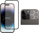Kit Película 3D Vidro + Película da Câmera Traseira para Iphone 11 Pro Kit Película 3D Vidro + Película da Câmera Traseira para Iphone 11 Pro