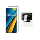Kit Película Cerâmica e Película de Câmera Compatível Com Poco X6 5G