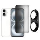Kit Película De Privacidade + Câmera Para iPhone 16 Plus Kit Película De Privacidade + Câmera Para iPhone 16 Plus