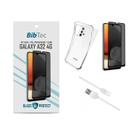 Kit Película Privacidade 3D + Capa Transparente + Cabo USB Tipo C Samsung Galaxy A32 4G Kit Película Privacidade 3D + Capa Transparente + Cabo USB Tipo C Samsung Galaxy A32 4G