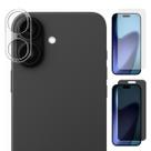 Kit Películas De Câmera Proteção Vidro 3D Para iPhone 17 / Air / Pro / Max