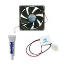 Kit Peltier + Ventoinha 12v + Pasta Térmica Purificador