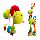 Kit Pelúcia Atóxica Com Estímulo Visual Texturas Educativo Fofo