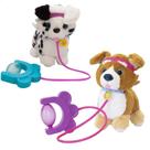 Kit Pelúcias Interativas Walking Petz Dalmata + Cachorrinho Antialérgica a partir de 3 Anos Multikids