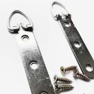 Kit Pendurador De Quadros Espelhos Tipo Argola 3 Furos 2 Un