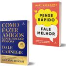 Kit Pense Rápido Fale Melhor + Como Fazer Amigos e Influenciar Pessoas - Giovanni Begossi Kit Pense Rápido Fale Melhor + Como Fazer Amigos e Influenciar Pessoas - Giovanni Begossi