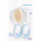Kit Pente e Escova para Bebe Cerdas Naturais Pimpolho