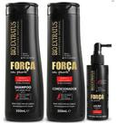 Kit pequeno Bio Extratus Força C/Pimenta Sh + Cond + Loção