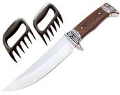 Kit Perfeito De Churrasco Faca Nobre Picanheira + Garra Urso