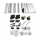 Kit Perfis e Acessorios P/ Box Banheiro Padrao 1,90m Altura x 1,00m Largura BRILHANTE VCB-F1B-100-BRI