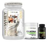 Kit Performance Ativa Nanogen Whey Protein Creatina Testo 950