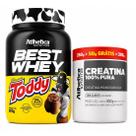 Kit Performance - Best Whey Protein Toddy + Creatina 100% Pura - Atlhetica Nutrition Sabor:ToddyTamanho:ÚnicoGênero:Un