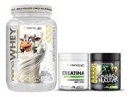 Kit Performance Nano Whey 900g Creatina Fusao Nuclear