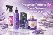 KIT PERFUMAÇÃO LAVANDA 4 EM 1, Difusor, Perfume de Ambiente, Odorizador de Tecido e Sabonete Liquido