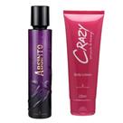 Kit perfume Absinto tradicional 100ml e Body Lotion Sensação Morango 220ml