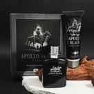 Kit Perfume Apollo Black Masculino Amadeirado Café Preto Eau de Toilette - Longa Duração Kit Perfume Apollo Black Masculino Amadeirado Café Preto Eau de Toilette - Longa Duração