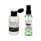 Kit Perfume de Carro Aura V8 Cheiros + Silicone Pasta Lar Fresh