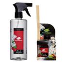 Kit Perfume de Tecidos + Difusor de Ambiente Flor Cerejeira Kit Perfume de Tecidos + Difusor de Ambiente Flor Cerejeira