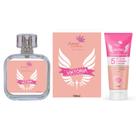 Kit Perfume e Creme Hidratante Viktória Feminino 100ml Alta Fixação