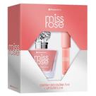 Kit Perfume Feminino Phytoderm Miss Rose 75ml e Lip Gloss 3,3ml