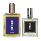 Kit Perfume Masculino Golf Blue 100ml + Golf Black 50ml