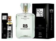 Kit Perfume Masculino Rb Amakha Paris 100Ml E 15Ml Bolso