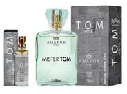 Kit Perfume Masculino Tom Mister Amakha Paris 100ml e 15ml