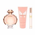 Kit Perfume Olympea Eau De Parfum Feminino Paco Rabanne 80ml + Loção Corporal + Travel Size 10ml
