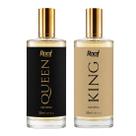 Kit Perfume Queen e King Fragrância Importada aaf Cosmetics - 30ml