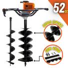 KIT Perfurador de Solo Vulcan VPS520-S 2T 52CC com Broca 80x15cm + Broca Extra Kawashima 80x30cm