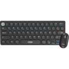Kit Perifericos Retro Tecl+mouse S/FIO Preto KIT Kit Perifericos Retro Tecl+mouse S/FIO Preto KIT