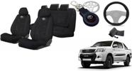 Kit Personalizado Hilux 2016-19 + Volante + Chaveiro